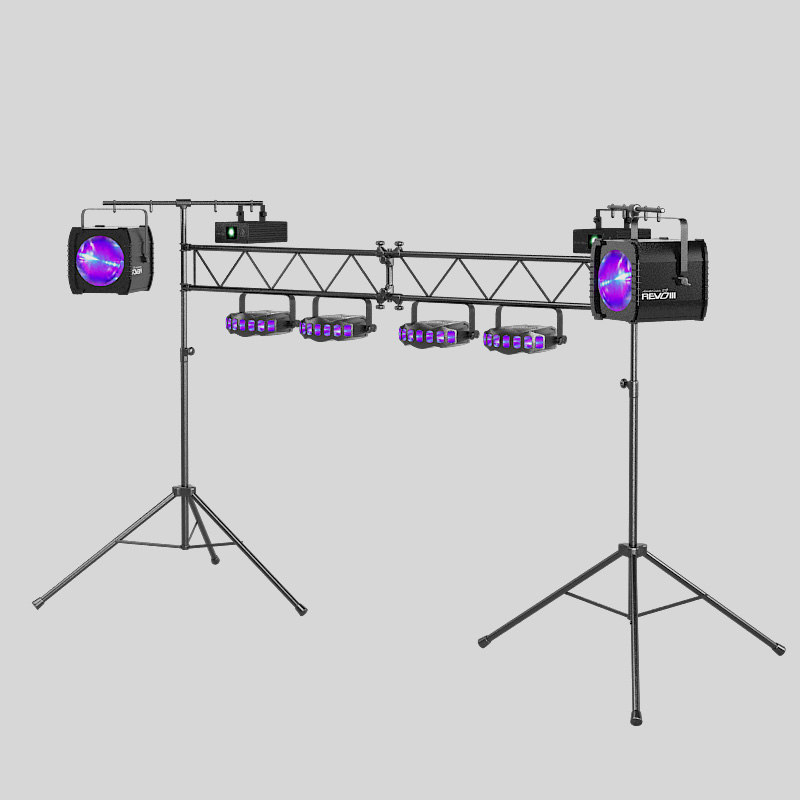 3d model of dj lighting package